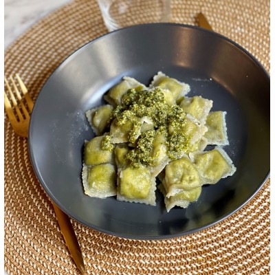 Ravioli au basilic frais - barquette de 4dz