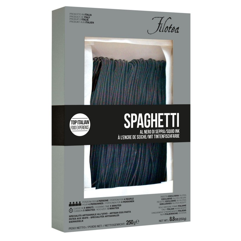 Linguine à l'encre de seiche - 250g