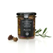 Olive dénoyautée "Taggiasca" dans l\'huile d\'olive- 180g