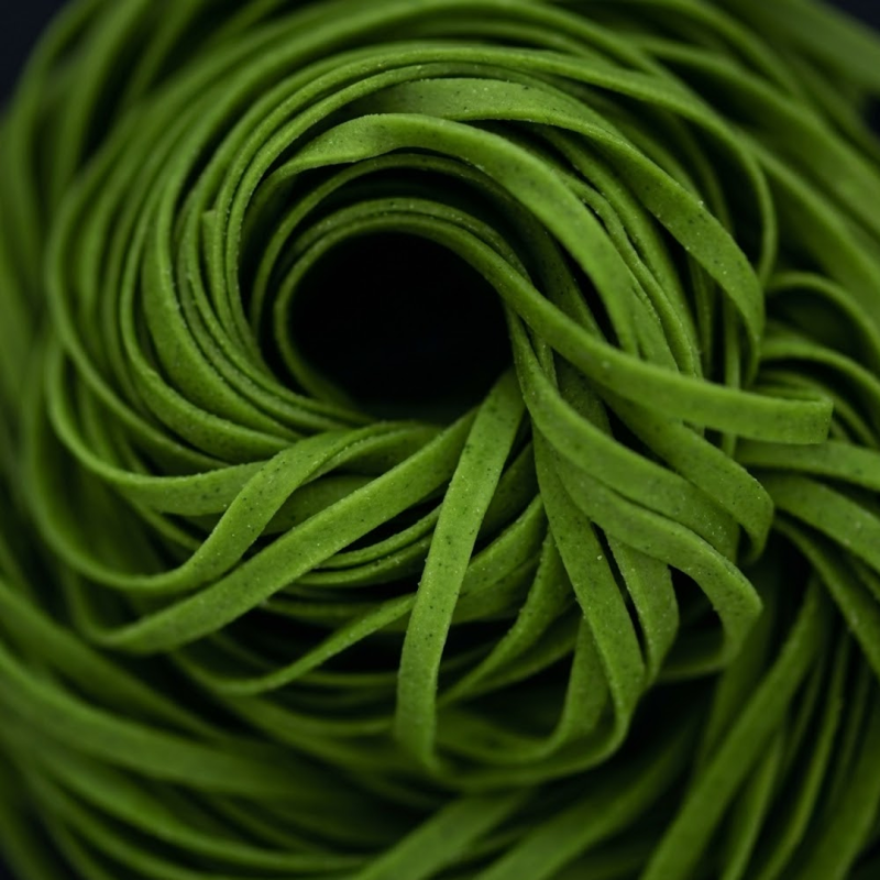 tagliatelle fines aux épinards