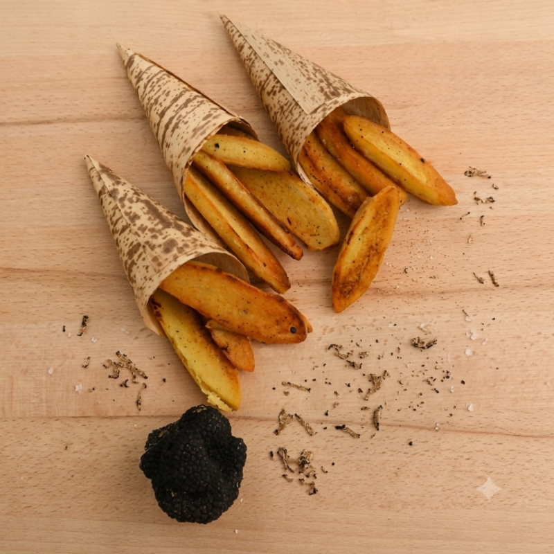 Panisses - truffle Chickpea fries