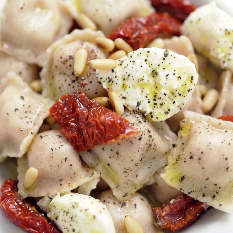 Ravioli tomate mozza olive surgelés en sachet de 2kg
