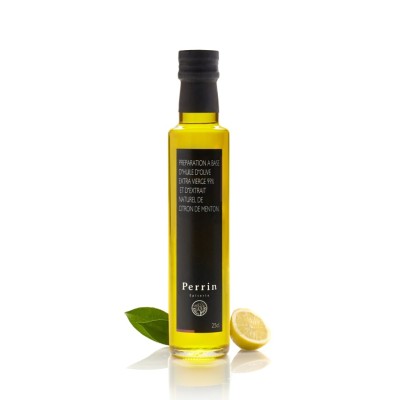 Olive oil with lemon from Nice