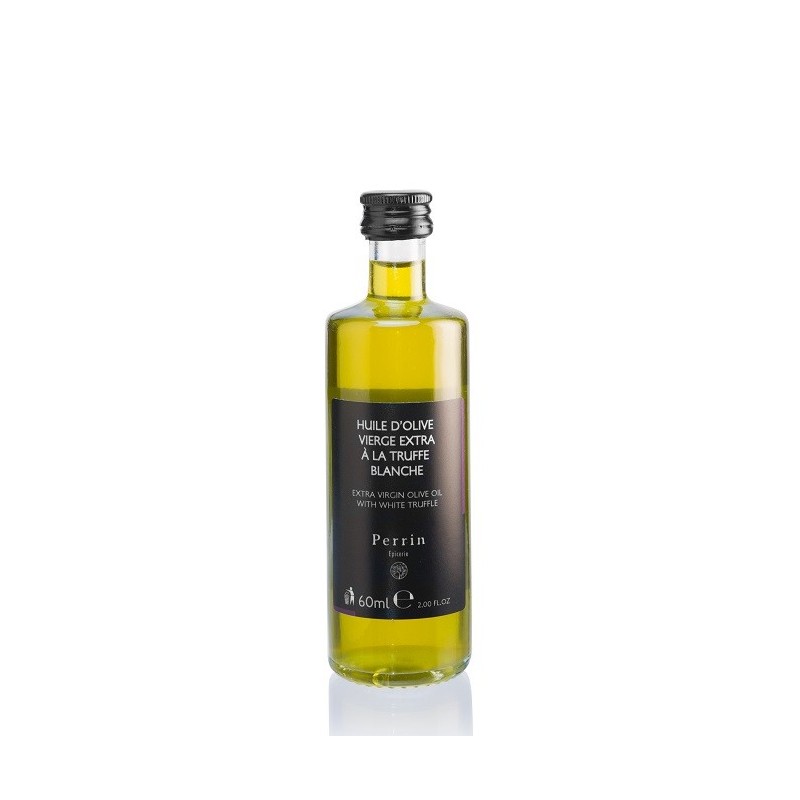 Condiment of extra virgin olive oil base and white truffles 25cl