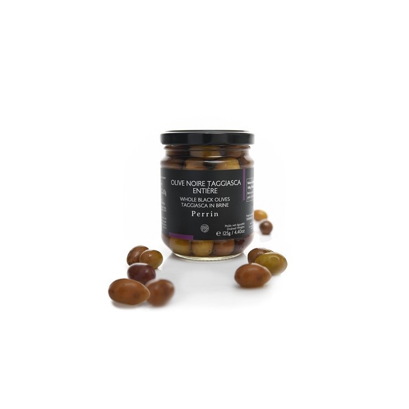 Olive entière "Taggiasca"  en saumure - 125g